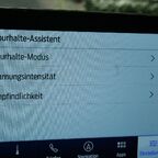 Button "Empfindlichkeit" für Spurhalteassisten im Sync 3